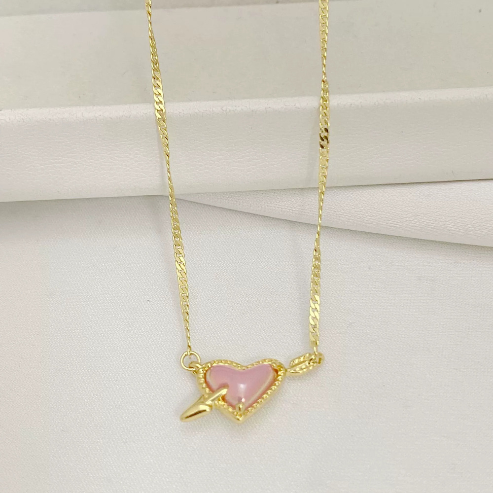 Kendra Scott Heart Arrow Pendant Necklace